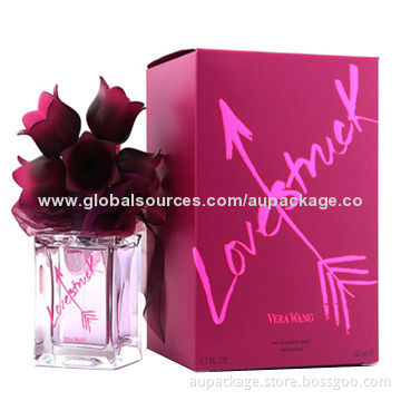 Cosmetic Box, Metallic Paper Board with Multiple UV Colors, Suitable for Perfumes